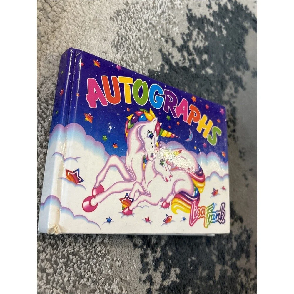 Lisa Frank Markie Autographs Book VERY RARE